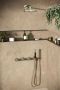 Hotbath Cobber complete thermostatische douche inbouwset cobber 70 met 2 stopkranen met 30 cm hoofddouche en glijstang geborsteld koper pvd - Thumbnail 3