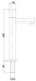 Hotbath Dude Fonteinkraan opbouw uitloop 11cm hoog vierkant geborsteld nikkel QH001GN - Thumbnail 6