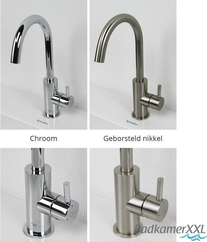 Hotbath Friendo F078W wastafelmengkraan vloermontage chroom
