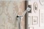 Hotbath Get together IBS6 complete thermostatische douche inbouwset Amice met 2 stopkranen met 15cm plafondarm 22cm ronde hoofddouche ronde handdouche chroom IBS6CR2 - Thumbnail 2