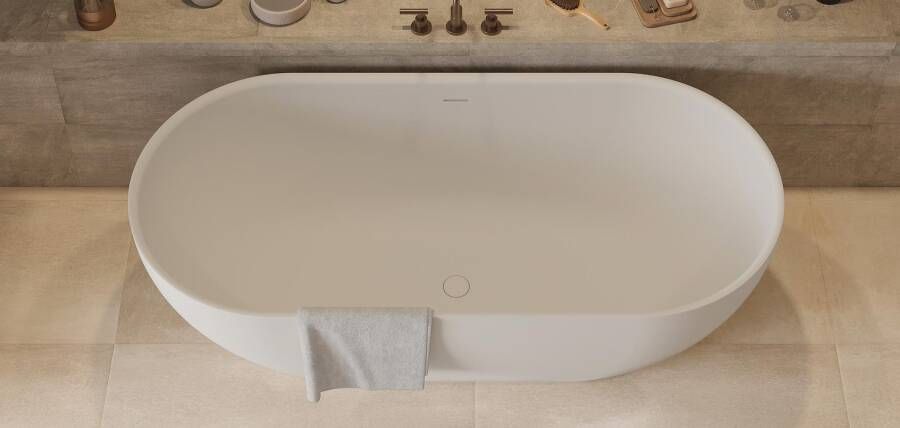 Ideavit SolidEra-170 vrijstaand ligbad 170x80cm mat wit