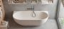 Ideavit SolidNova solid surface muur-gemonteerd bovenkant ligbad 180x80cm - Thumbnail 2