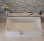 Ideavit Solidvitas vrijstaand solid surface bad mat wit 180x80cm - Thumbnail 3