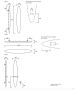 Instamat Blade H designradiator horizontaal 25 x 170 cm (H x L) geborsteld verchroomd - Thumbnail 3