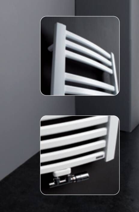 Instamat Milano badkamerradiator 122 x 60 5 cm (H x L) wit