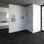 Brauer Create Inloopdouche 70x200cm profielloos antikalk 8mm veiligheidsglas geborsteld RVS 4JC1-70G - Thumbnail 15