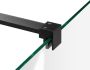 Brauer 4JC17 3-delige nisopstelling inloopwand met nisdeuren aaneengeschakeld 260cm (60 140 60) gunmetal geborsteld - Thumbnail 11