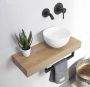 Looox Ceramic small Sink Waskom fontein 23cm wit WWKS23W - Thumbnail 4