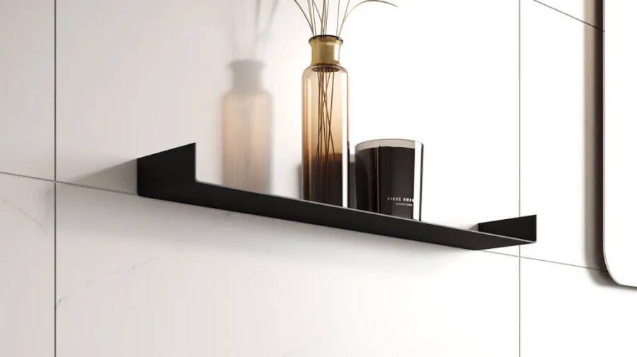 LoooX Colour Shelf planchet mat zwart 30cm