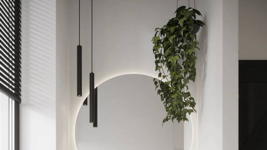 LoooX Light Collection badkamer hanglamp LED 40cm mat zwart