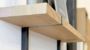 Looox Shelf Wood wandplank duo 60x28x15cm met zwart mat ophanging eiken old grey zwart mat WWSDUO60MZ - Thumbnail 3