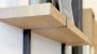 Looox Shelf Wood wandplank duo 80x28x15cm met zwart mat ophanging eiken old grey zwart mat WWSDUO80MZ - Thumbnail 4