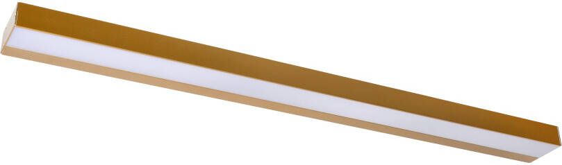 Lucide Alexa Wandlamp Badkamer LED 13W 3000K IP44 Mat Goud Messing