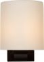 Lucide Jenno Wandlamp Badkamer 1xG9 IP44 Zwart - Thumbnail 3