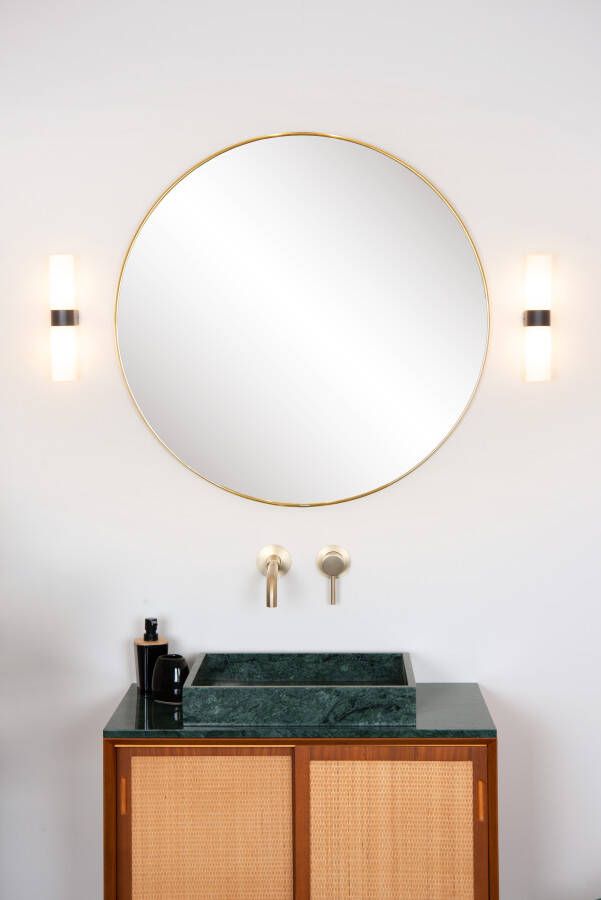 Lucide Jesse Wandlamp Badkamer 2xG9 IP44 Zwart