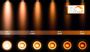 Lucide Taylor Plafondspot Badkamer LED Dim to warm GU10 1x5W 2200K 3000K IP44 Zwart - Thumbnail 3