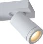 Lucide Taylor Plafondspot Badkamer LED Dim to warm GU10 3x5W 2200K 3000K IP44 Wit - Thumbnail 4