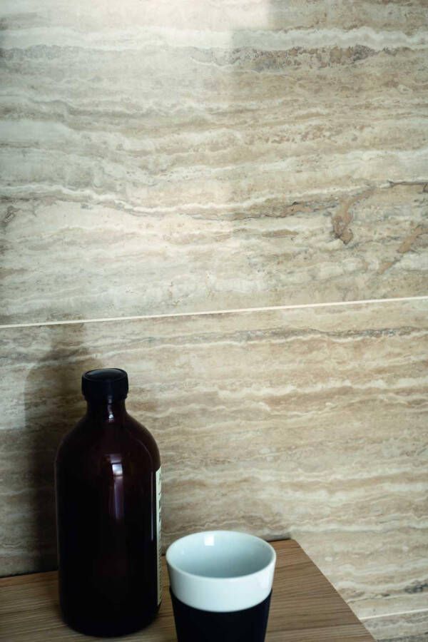 Marazzi Allmarble tegel 60x60cm Travertino glans