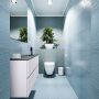 Mondiaz ADA Toiletmeubel 100x30x50cm met 1 kraangaten 2 lades cale mat Wastafel Lex rechts Solid Surface Zwart FK75342310 - Thumbnail 4