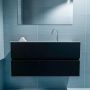 Mondiaz ADA Toiletmeubel 100x30x50cm met 1 kraangaten 2 lades urban mat Wastafel Lex midden Solid Surface Wit FK75341755 - Thumbnail 4