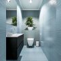 Mondiaz ADA Toiletmeubel 100x30x50cm met 0 kraangaten 2 lades urban mat Wastafel Lex midden Solid Surface Wit FK75341756 - Thumbnail 4