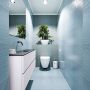 Mondiaz ADA Toiletmeubel 120x30x50cm met 0 kraangaten 2 lades cale mat Wastafel Lex midden Solid Surface Zwart FK75342313 - Thumbnail 4