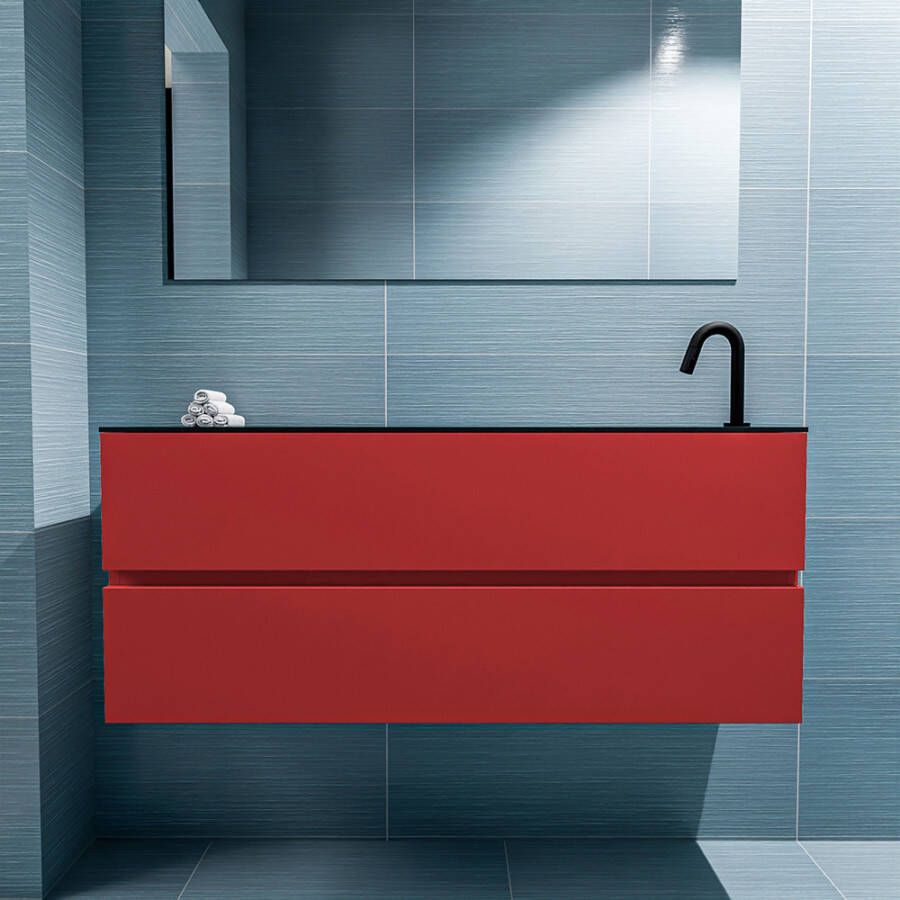 Mondiaz Ada fonteinmeubel 120cm Fire Lex wastafel Urban rechts met 1 kraangat
