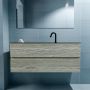 Mondiaz ADA Toiletmeubel 120x30x50cm met 1 kraangaten 2 lades light brown grey mat Wastafel Lex midden Solid Surface Zwart FK75342399 - Thumbnail 4