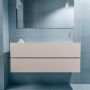 Mondiaz ADA Toiletmeubel 120x30x50cm met 1 kraangaten 2 lades linen mat Wastafel Lex rechts Solid Surface Wit FK75341939 - Thumbnail 4