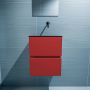 Mondiaz ADA Toiletmeubel 40x30x50cm met 0 kraangaten 2 lades fire mat Wastafel Lex rechts Solid Surface Zwart FK75342235 - Thumbnail 4