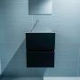 Mondiaz ADA Toiletmeubel 40x30x50cm met 0 kraangaten 2 lades urban mat Wastafel Lex links Solid Surface Wit FK75341740 - Thumbnail 4