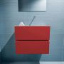 Mondiaz ADA Toiletmeubel 60x30x50cm met 0 kraangaten 2 lades fire mat Wastafel Lex rechts Solid Surface Wit FK75341893 - Thumbnail 4