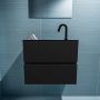 Mondiaz ADA Toiletmeubel 60x30x50cm 1 kraangat 2 lades urban mat wasbak midden Solid surface Zwart FK75342091 - Thumbnail 4
