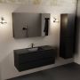 Mondiaz AIVY 120cm badmeubel Urban wastafel Urban solid surface midden 1 kraangat met spiegelkast (AI-351621URBAN-SI AI-M120URMI AI-C120URMI) - Thumbnail 4