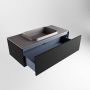 Mondiaz ERIN 100cm badmeubelset onderkast kleur Urban met 1 lade Wastafel RIDGE midden 1 kraangat kleur Dark grey ERIN11534 - Thumbnail 5