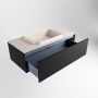 Mondiaz ERIN 100cm badmeubelset onderkast kleur Urban met 1 lade Wastafel RIDGE midden 1 kraangat kleur Linen ERIN12282 - Thumbnail 5