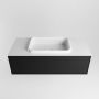 Mondiaz ERIN 100cm badmeubelset onderkast kleur Urban met 1 lade Wastafel RIDGE midden 1 kraangat kleur Talc ERIN10038 - Thumbnail 4