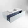 Mondiaz ERIN 120cm badmeubelset onderkast kleur Clay met 1 lade Wastafel RIDGE midden 1 kraangat kleur Talc ERIN10144 - Thumbnail 5