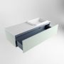 Mondiaz ERIN 120cm badmeubelset onderkast kleur Greey met 1 lade Wastafel RIDGE rechts 1 kraangat kleur Talc ERIN10112 - Thumbnail 5