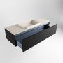 Mondiaz ERIN 120cm badmeubelset onderkast kleur Urban met 1 lade Wastafel RIDGE midden 1 kraangat kleur Linen ERIN12286 - Thumbnail 5