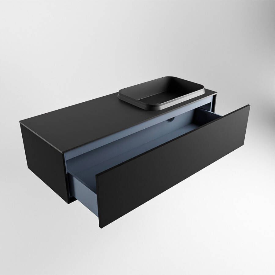 Mondiaz Erin badmeubel 120cm Urban Ridge wastafel Urban Rechts zonder kraangat