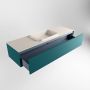 Mondiaz ERIN 150cm badmeubelset onderkast kleur Smag met 1 lade Wastafel RIDGE midden 1 kraangat kleur Linen ERIN12701 - Thumbnail 5