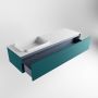 Mondiaz ERIN 150cm badmeubelset onderkast kleur Smag met 1 lade Wastafel RIDGE links 1 kraangat kleur Talc ERIN10458 - Thumbnail 5