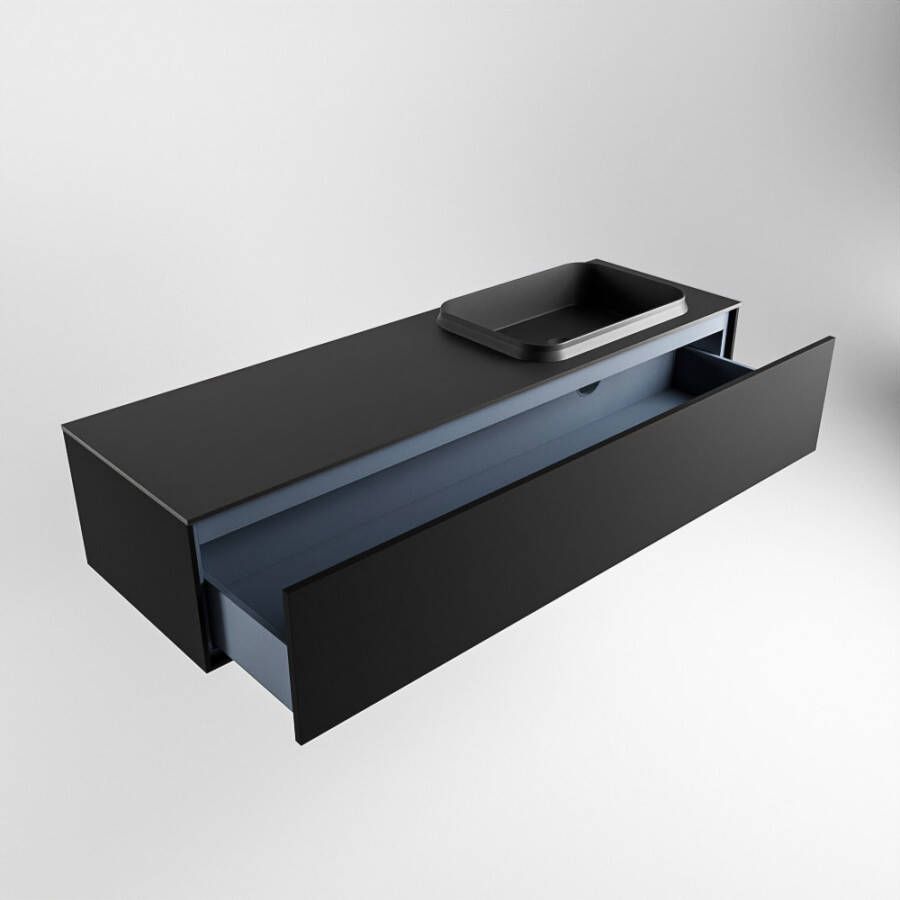 Mondiaz Erin badmeubel 150cm Urban Ridge wastafel Urban Rechts zonder kraangat