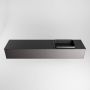 Mondiaz ERIN 200cm badmeubelset onderkast kleur Dark grey met 2 lades Wastafel RIDGE rechts zonder kraangaten kleur Urban ERIN11016 - Thumbnail 5