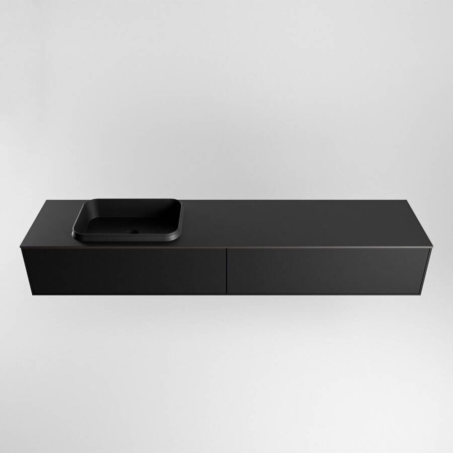 Mondiaz Erin badmeubel 200cm Urban Ridge wastafel Urban Links met 1 kraangat