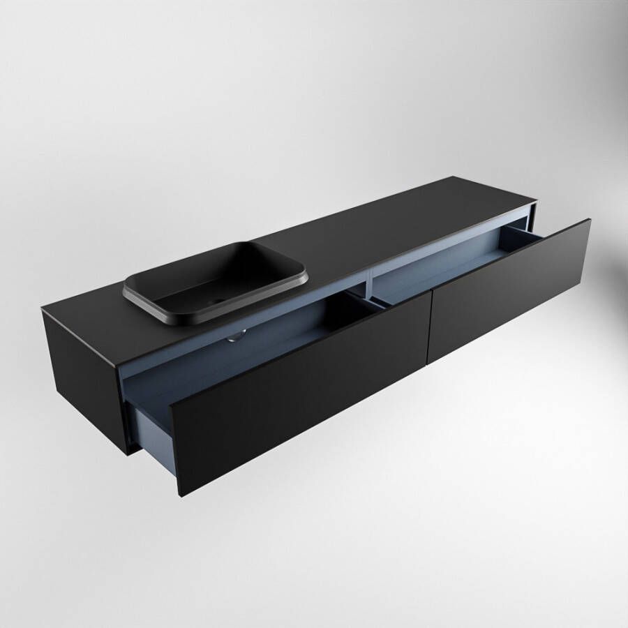 Mondiaz Erin badmeubel 200cm Urban Ridge wastafel Urban Links met 1 kraangat