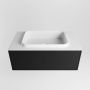 Mondiaz ERIN 80cm badmeubelset onderkast kleur Urban met 1 lade Wastafel RIDGE midden 1 kraangat kleur Talc ERIN10036 - Thumbnail 4