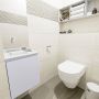 Mondiaz OLAN Toiletmeubel 40x30x40cm met 0 kraangaten 1 lades cale mat Wastafel Lex links Solid Surface Wit FK75342639 - Thumbnail 5