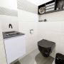 Mondiaz OLAN Toiletmeubel 40x30x40cm met 0 kraangaten 1 lades cale mat Wastafel Lex midden Solid Surface Zwart FK75342985 - Thumbnail 4